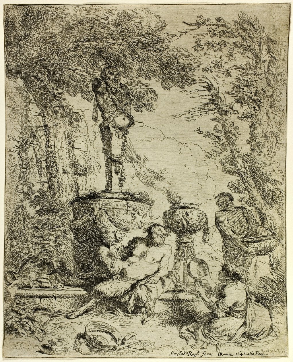 Das Fest des Pan von Giovanni Benedetto Castiglione