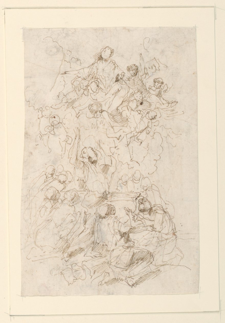 Die Himmelfahrt von Giovanni Benedetto Castiglione