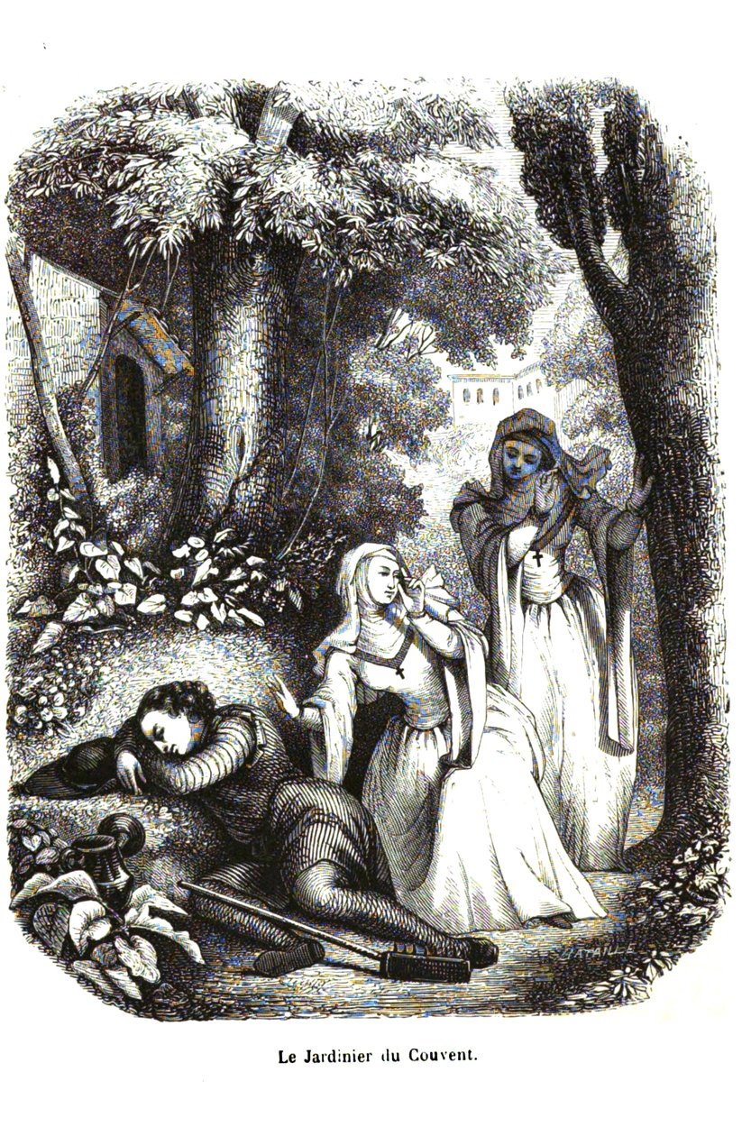 Dekameron - Dritter Tag, Novelle 1 - Der Gärtner des Klosters von Giovanni Boccaccio