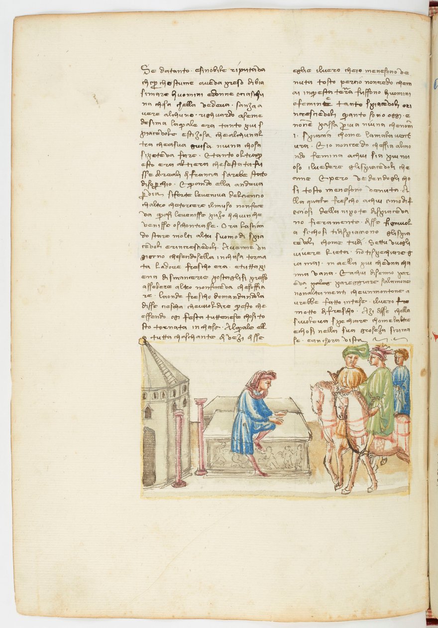 Dekameron, Das schreckliche Abenteuer von Meister Simon - Guido Cavalcanti auf dem Friedhof, Sechster Tag, Novelle 9 von Giovanni Boccaccio
