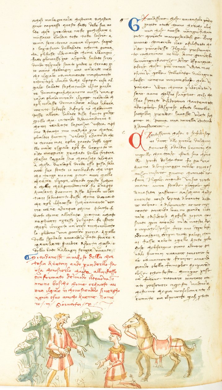 Dekameron, Nathan der Weise - Mitridanes bittet um Vergebung, Zehnter Tag, Novelle 3 von Giovanni Boccaccio