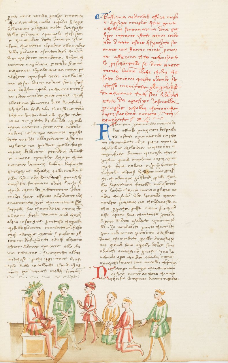 Dekameron, Ein wahrer Freund ist eine süße Sache - Tancredi belauscht die Liebenden, Zehnter Tag, Novelle 8 von Giovanni Boccaccio