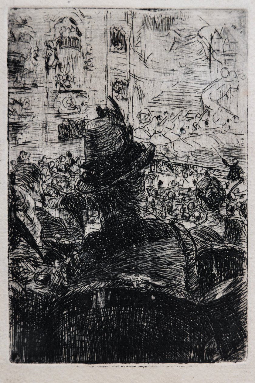 In der Oper in Paris, ca. 1880 von Giovanni Boldini