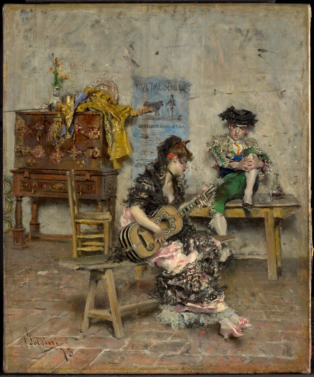 Gitarrenspieler von Giovanni Boldini