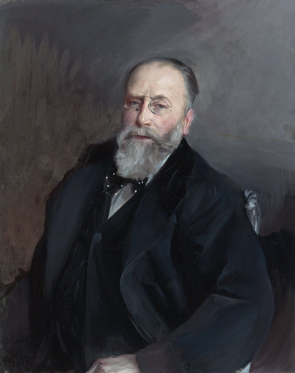 Porträt von Edmond de Rothschild von Giovanni Boldini