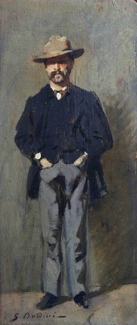 Porträt von Leopoldo Pisacani von Giovanni Boldini