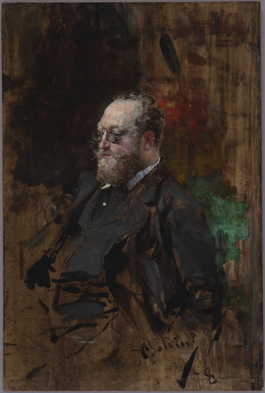 Porträt von Ferdynand Bryndza (1837-1891) von Giovanni Boldini