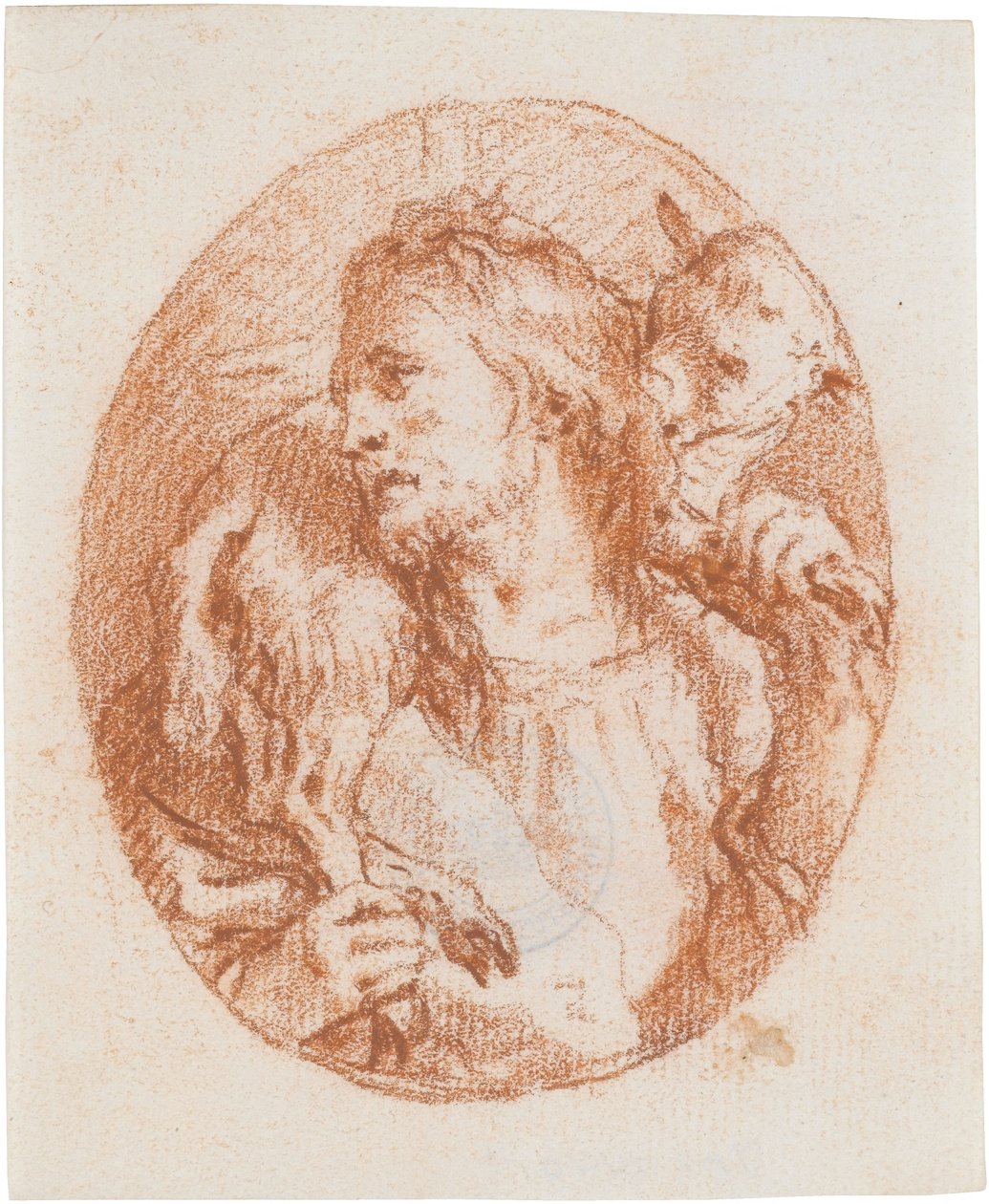 Christus mit dem Lamm von Giovanni Domenico Tiepolo