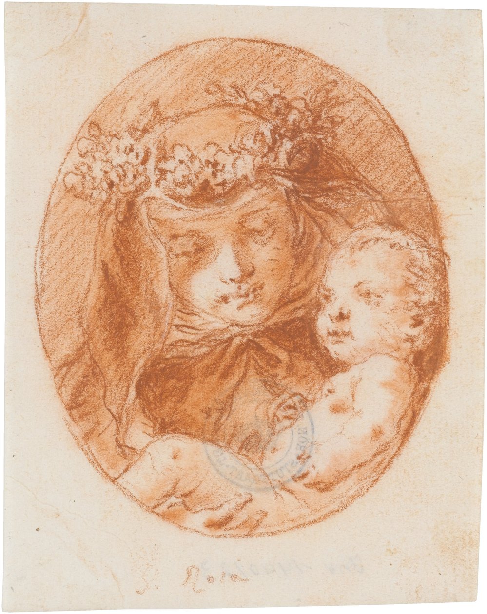 Die heilige Rosa von Giovanni Domenico Tiepolo