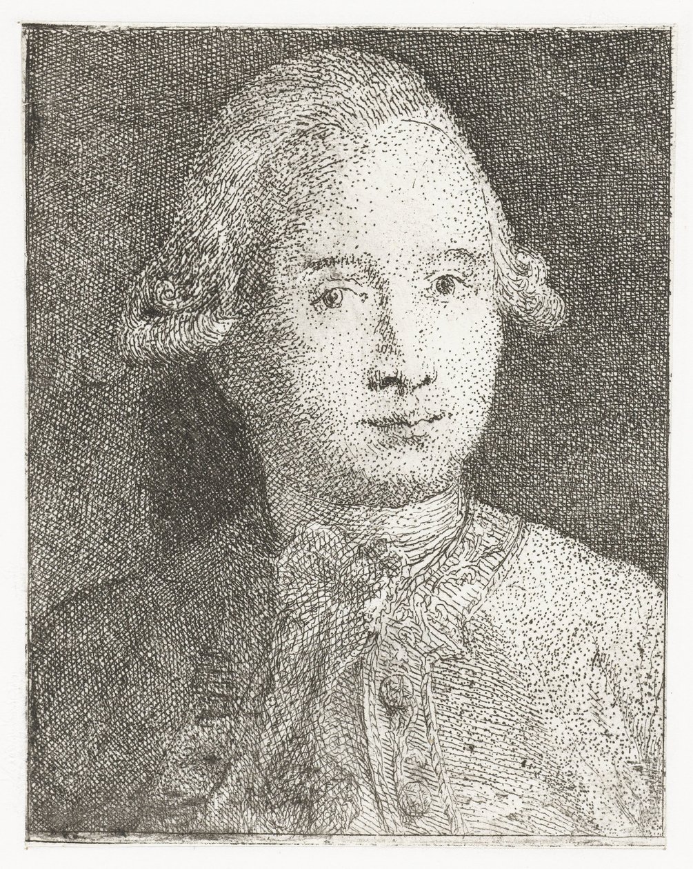 Porträt von Giovanni Domenico Tiepolo von Giovanni Domenico Tiepolo