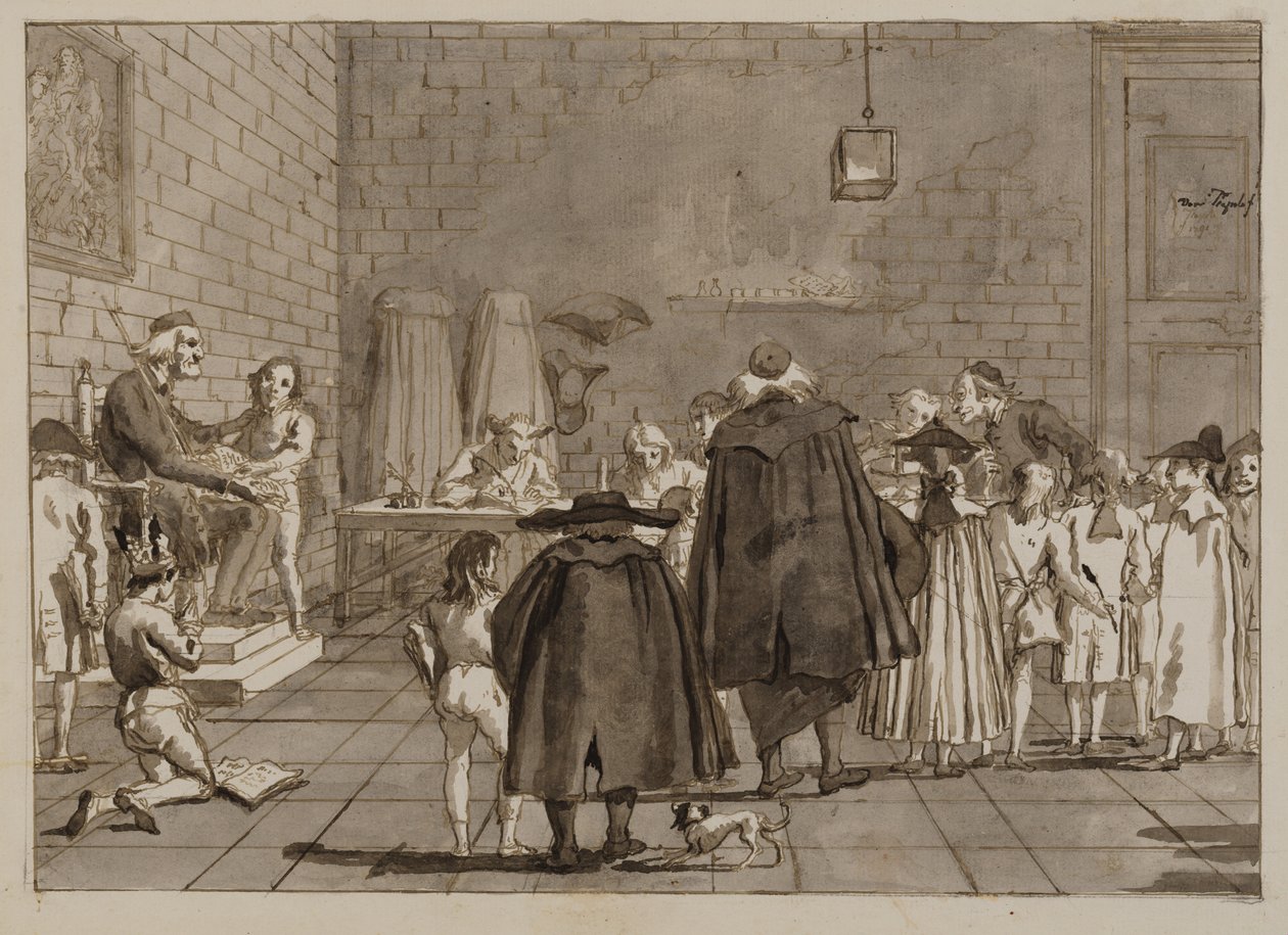 Die Schule von Giovanni Domenico Tiepolo