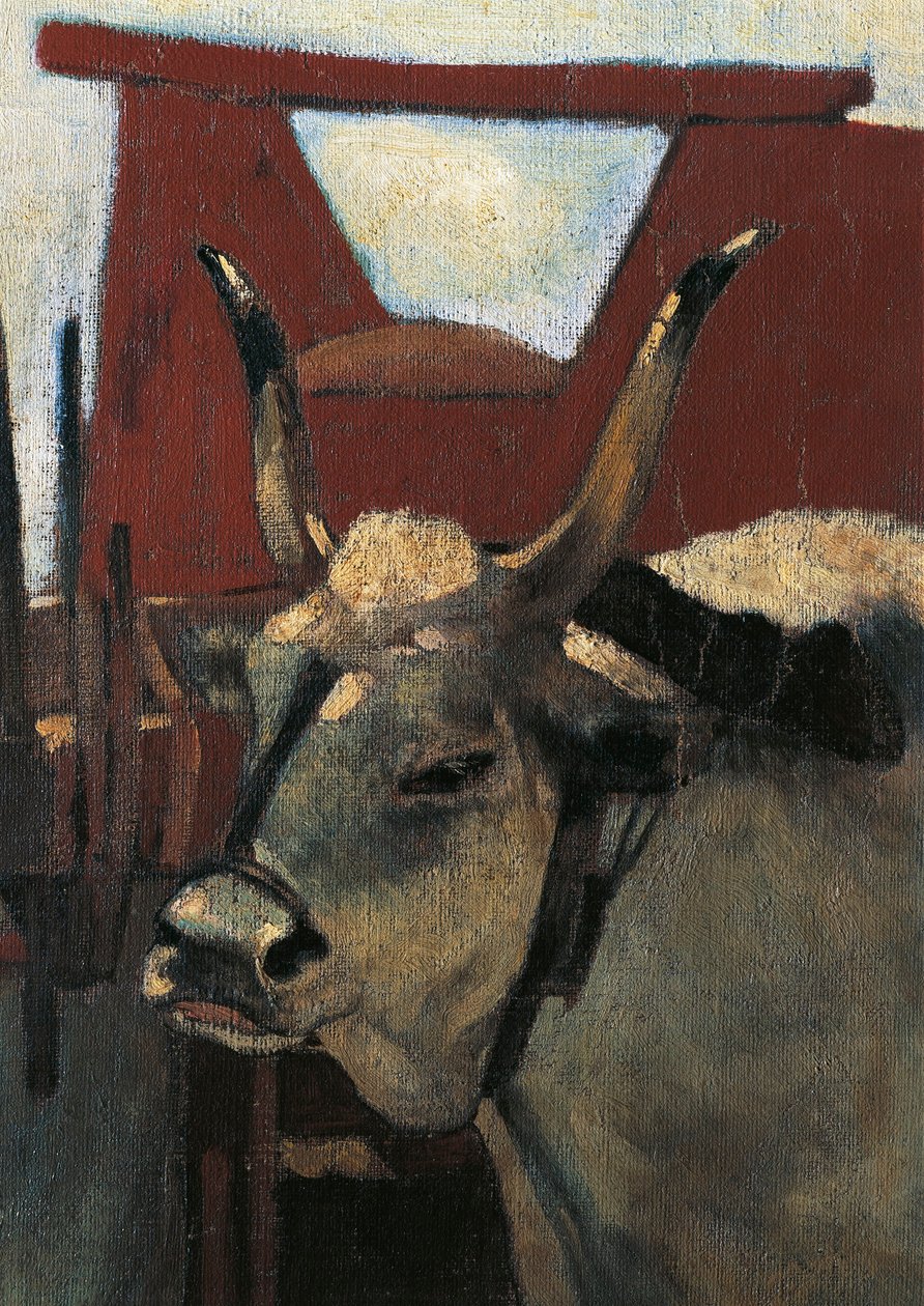 Italien, Florenz, Maremma Toscana, um 1894 (Detail) von Giovanni Fattori