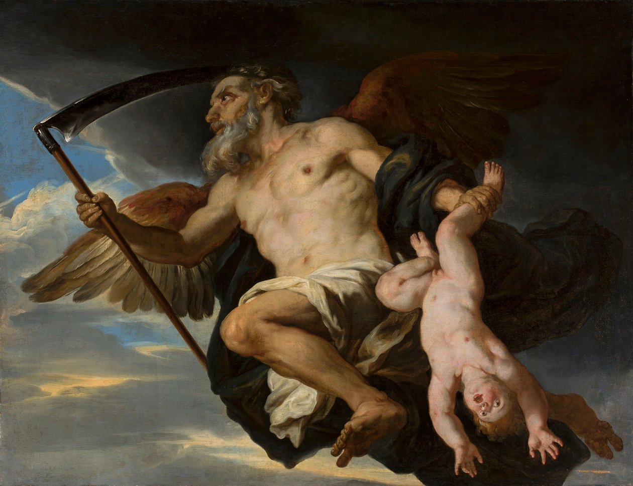Chronos von Giovanni Francesco Romanelli