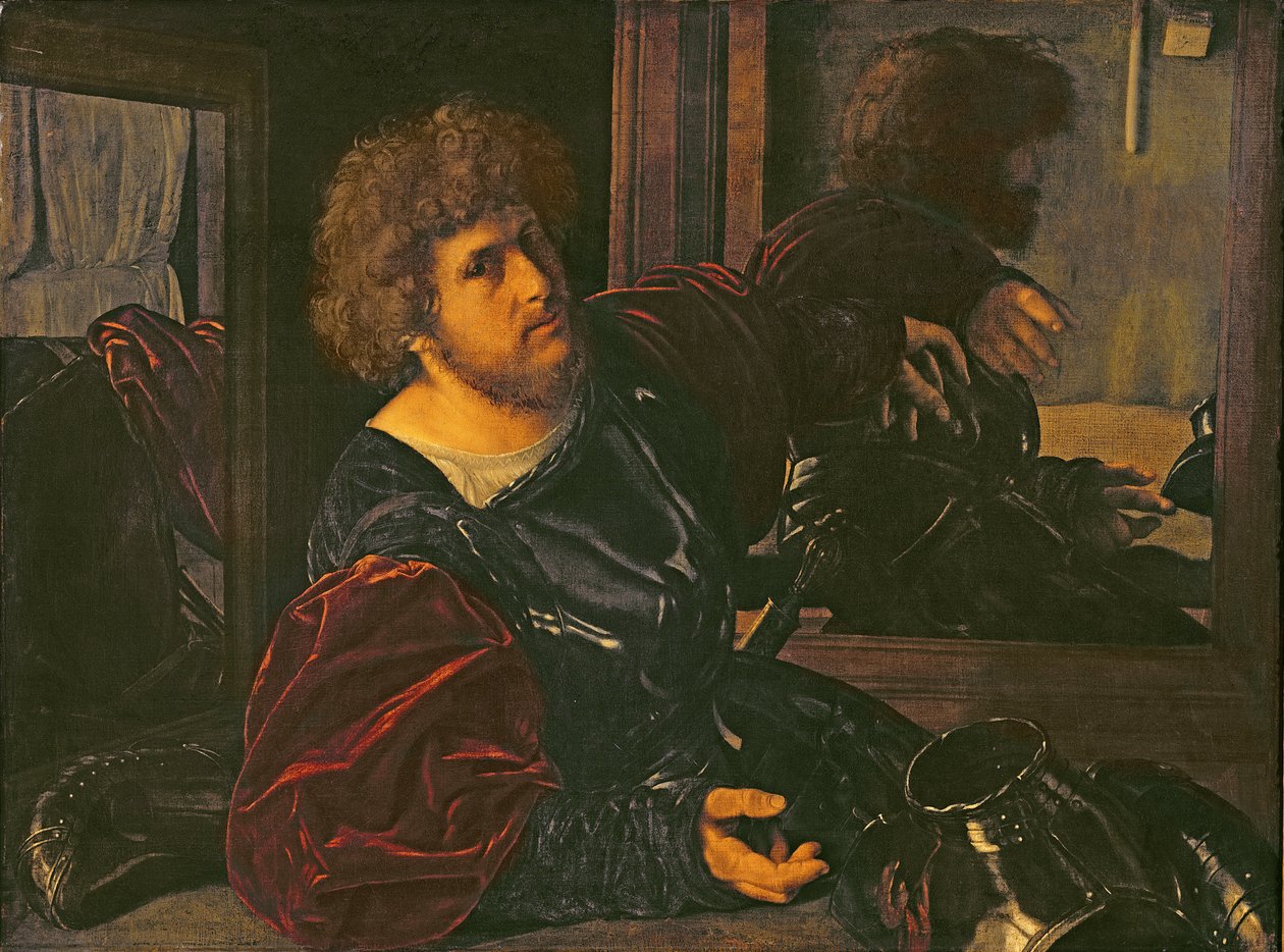Porträt von Bernardo di Salla von Giovanni Girolamo Savoldo