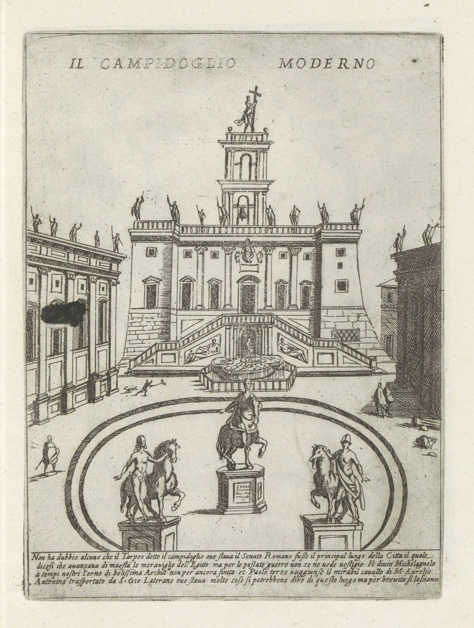Kapitol in Rom von Giovanni Maggi