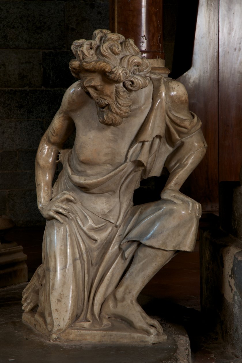 Die Kanzel in der Kirche Sant