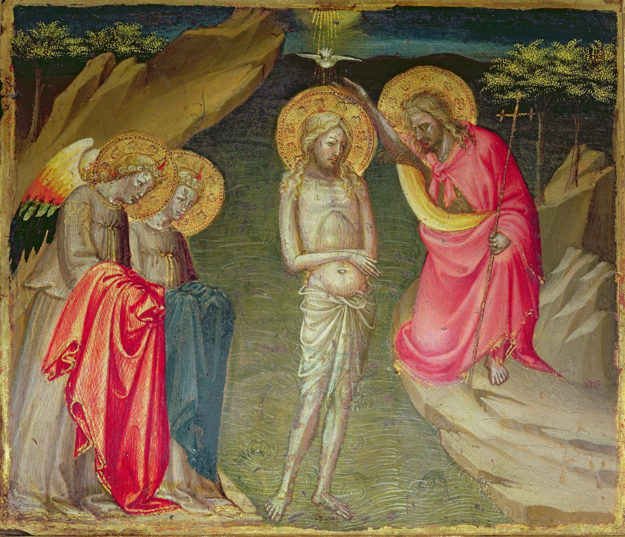 Die Taufe Christi von Giovanni dal (attr. to) Ponte
