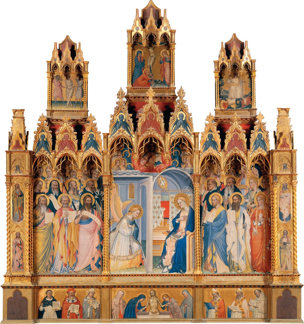 Annunciazione Polyptychon der Verkündigung von Giovanni del Biondo