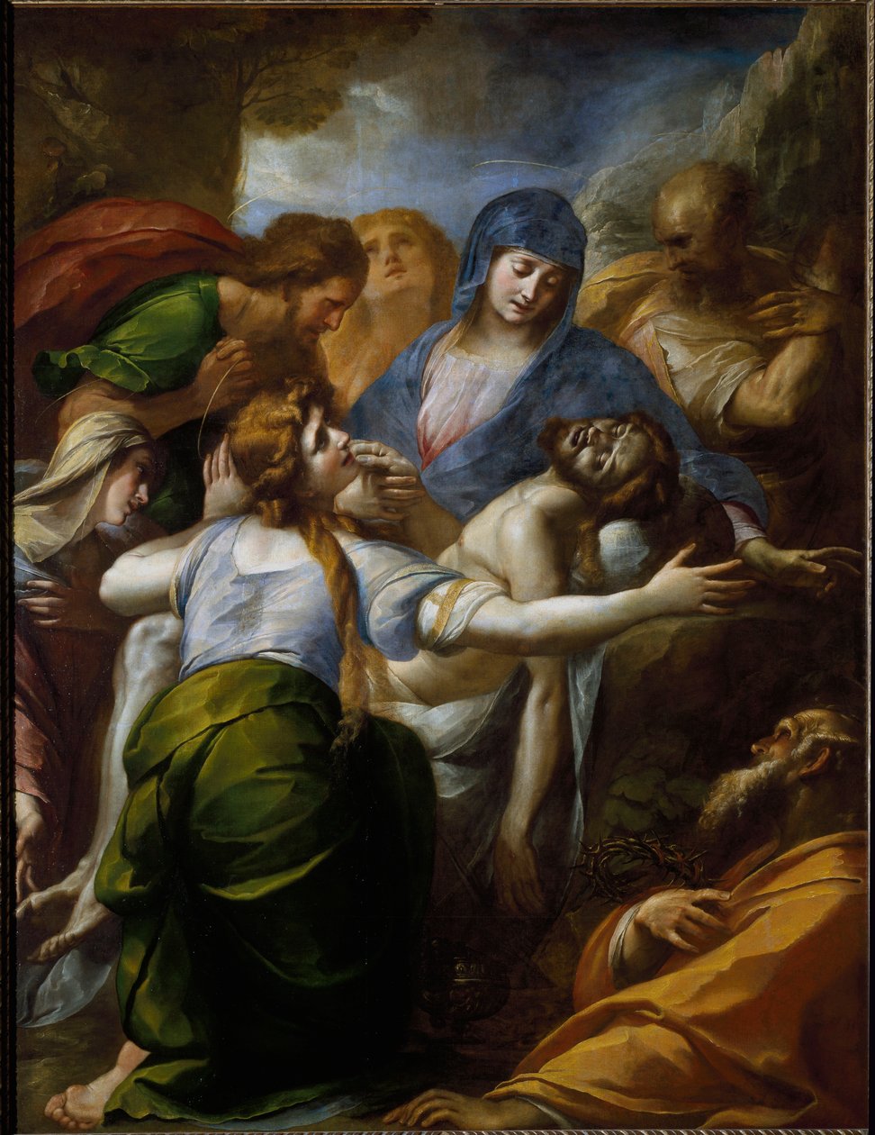 Pietà. Klage über den Tod Christi von Giulio Cesare Procaccini