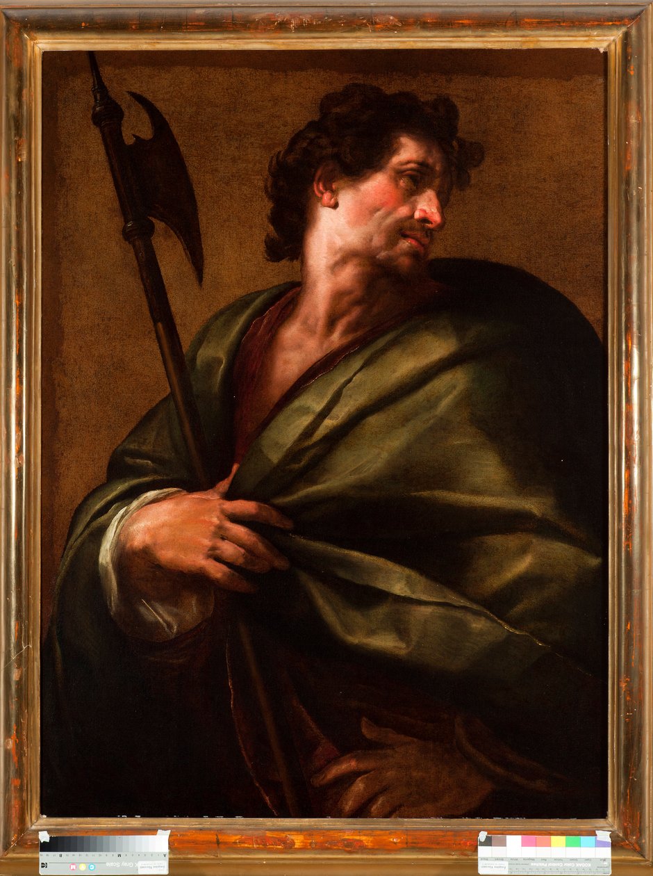 Darstellung des Apostels Matthäus (Der Apostel Matthäus) Gemälde von Giulio Cesare Procaccini (1574-1625) von Giulio Cesare Procaccini