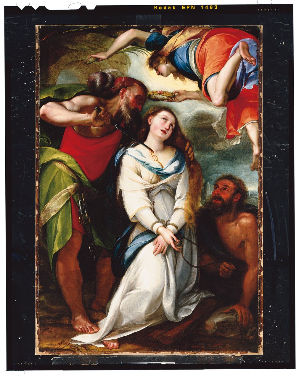 Das Martyrium der Heiligen Agnes von Giulio Cesare Procaccini
