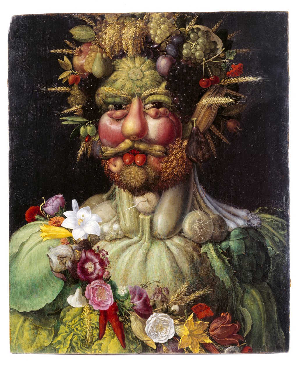 Vertumnus, Porträt, Allegorie von Giuseppe Arcimboldo