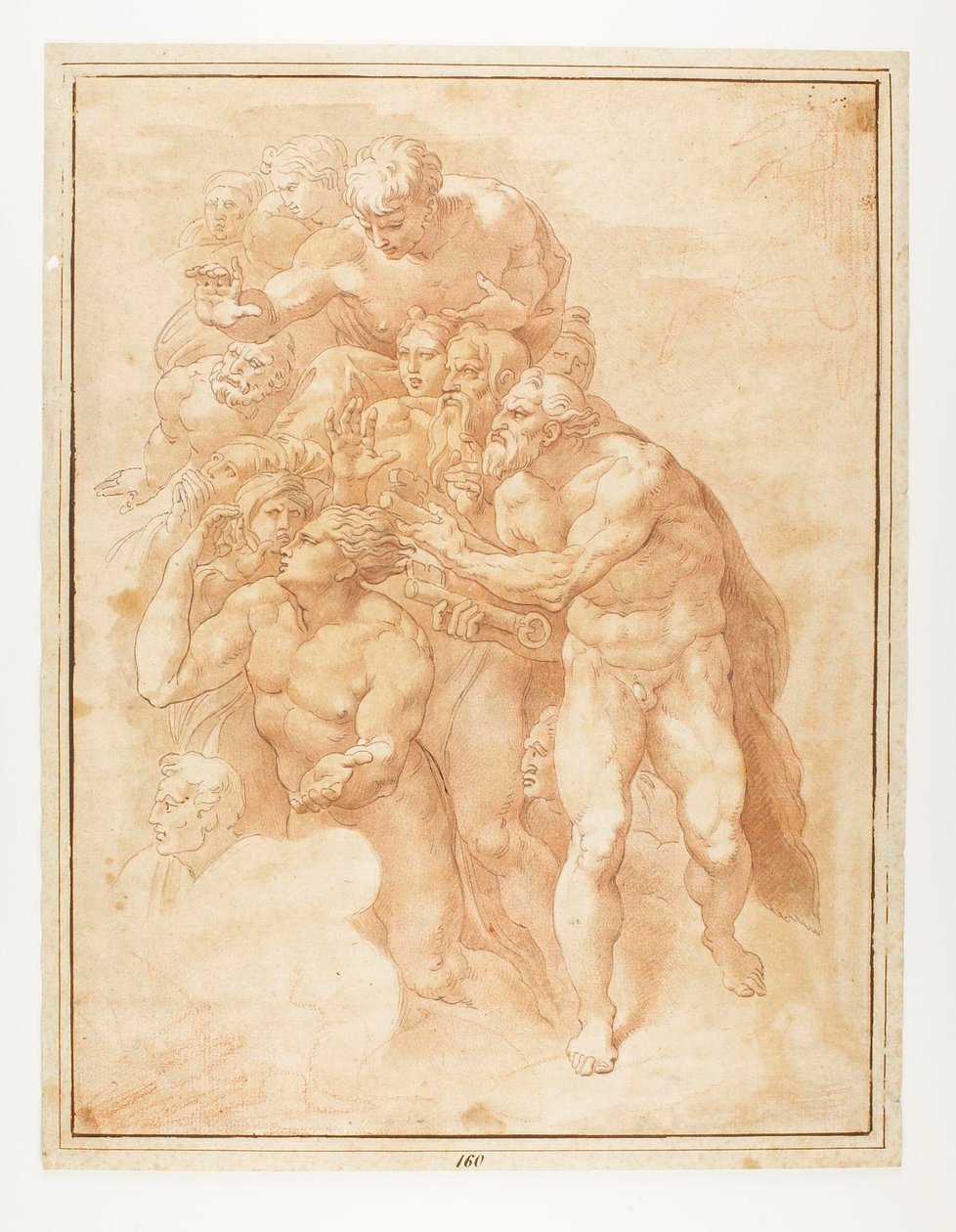 St. Peter, Adam und andere Heilige von Giuseppe Cades