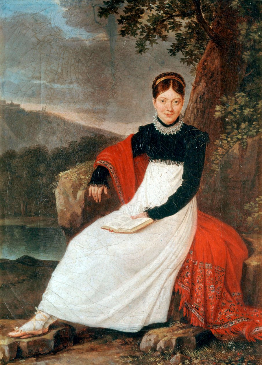 Porträt von Caroline Bonaparte von Giuseppe Cammarano