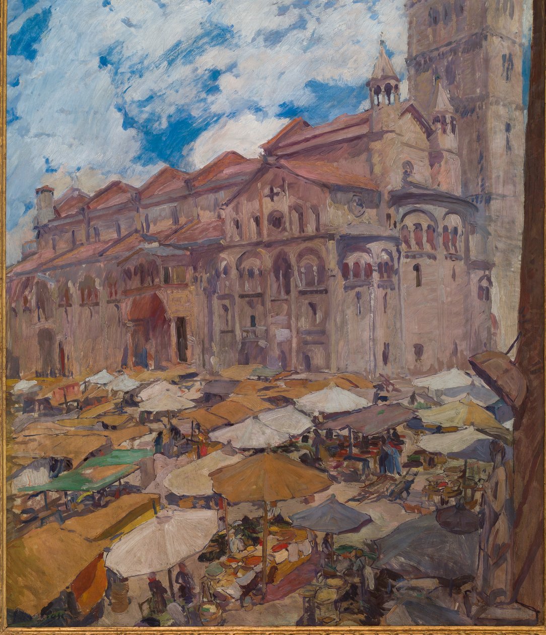 Großer Platz in Modena von Giuseppe Graziosi