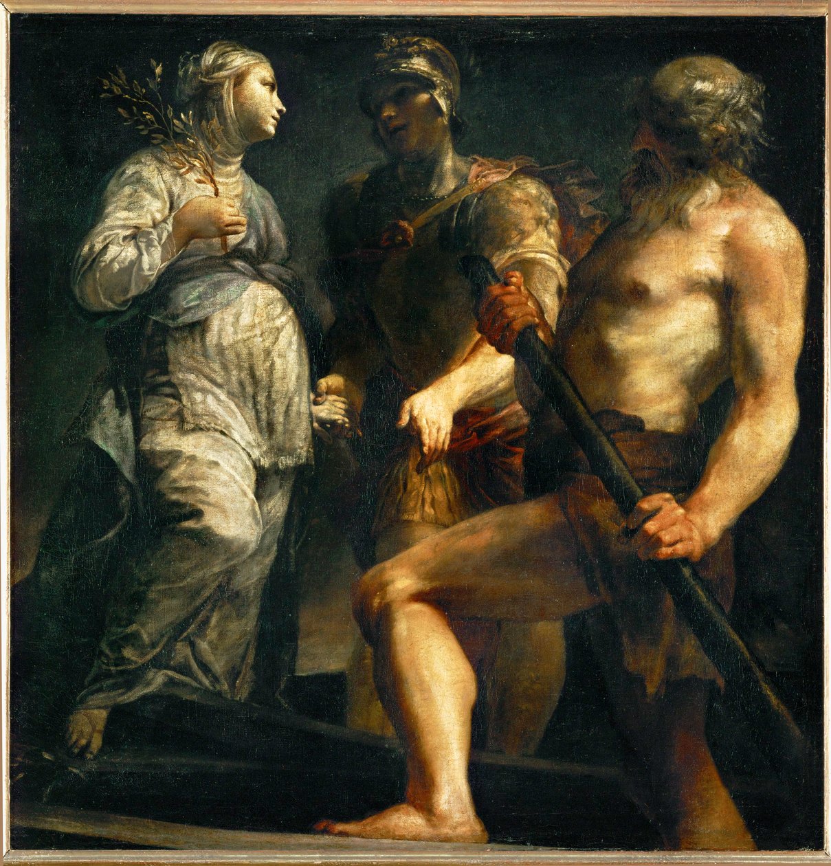 Aeneas, die Sibylle und Charon von Giuseppe Maria (1665-1747) Crespi
