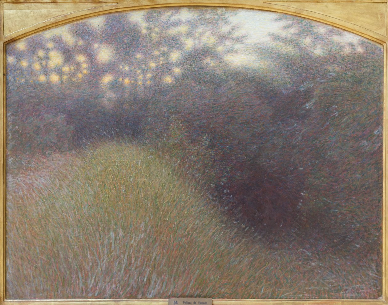 Sonnenuntergang, Giuseppe Pellizza da Volpedo von Giuseppe Pellizza da Volpedo