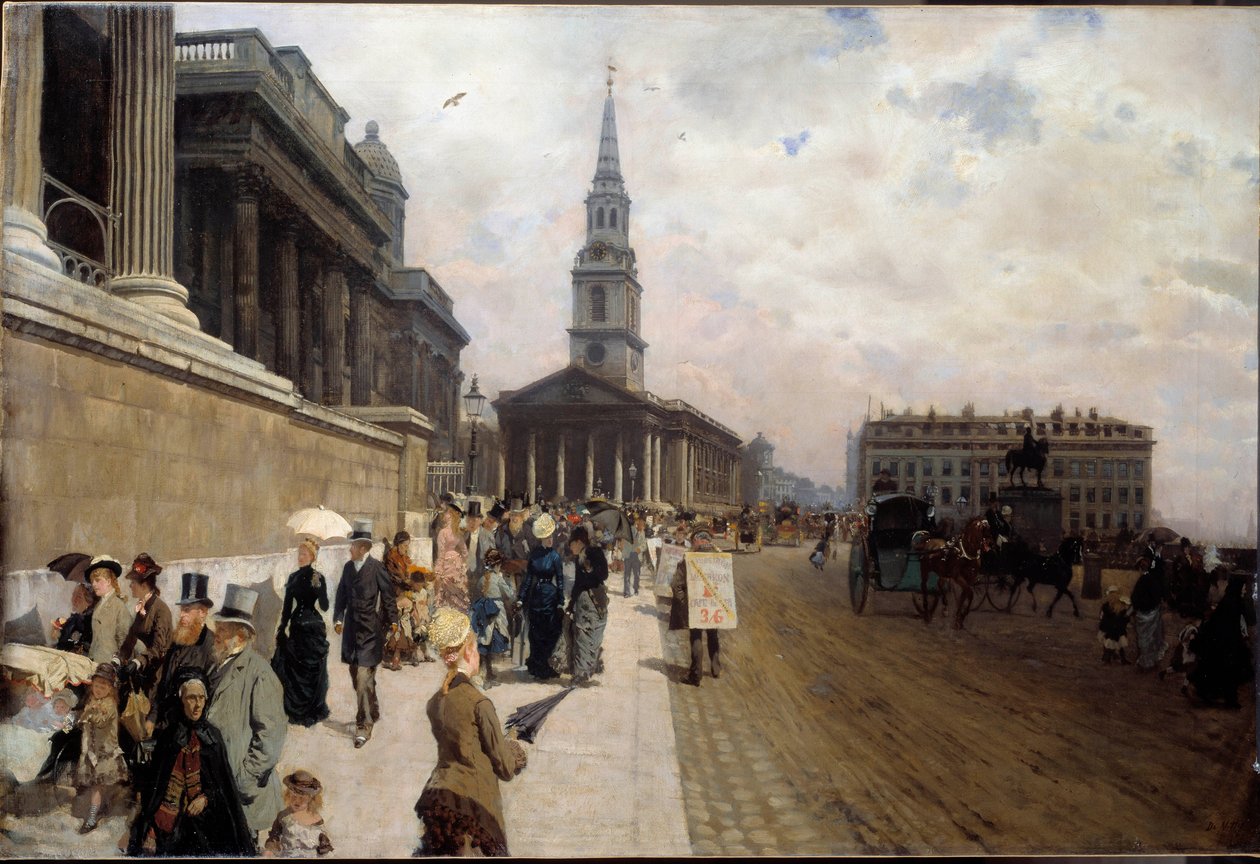 Die National Gallery und die St. Martin