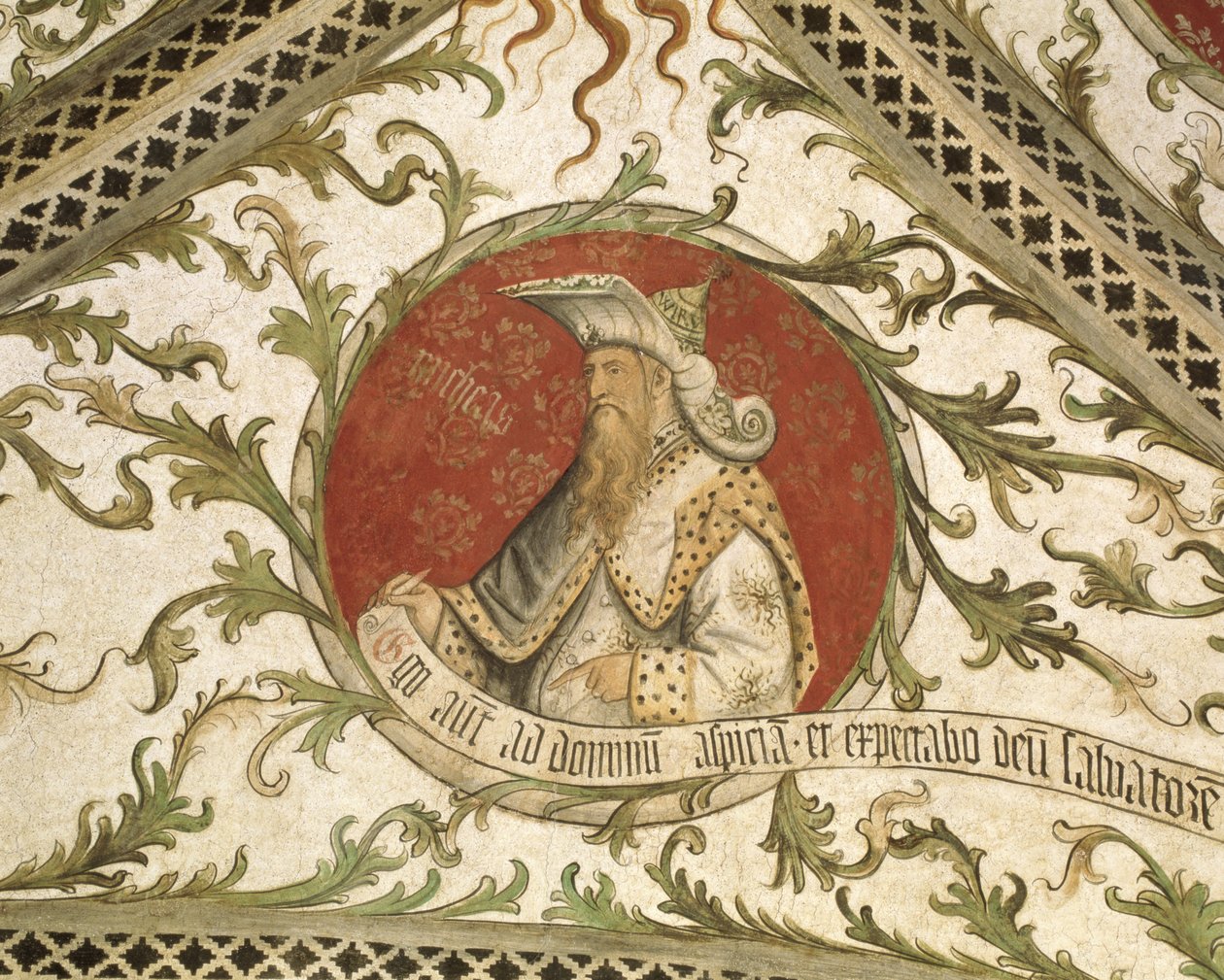 Der Prophet Micha, aus der Loggia d"Annunciazione, 1451 von Giusto dAllamagna