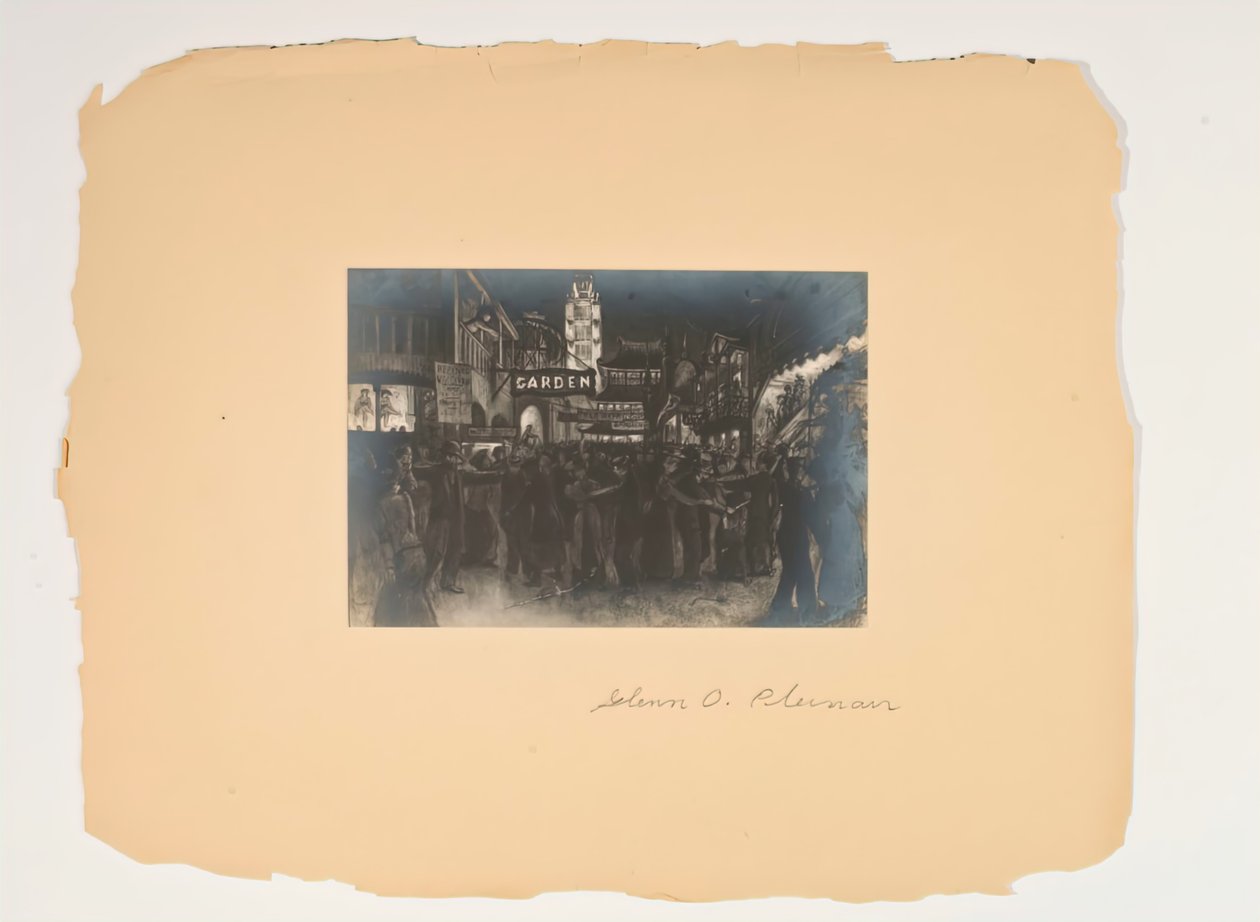 Szenen aus dem Leben der Menschen, Portfolio Ohne Titel, ca. 1905-1906 von Glenn O Coleman