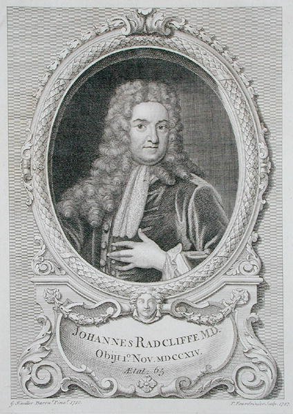 Porträt von John Radcliffe (1650-1714) aus 