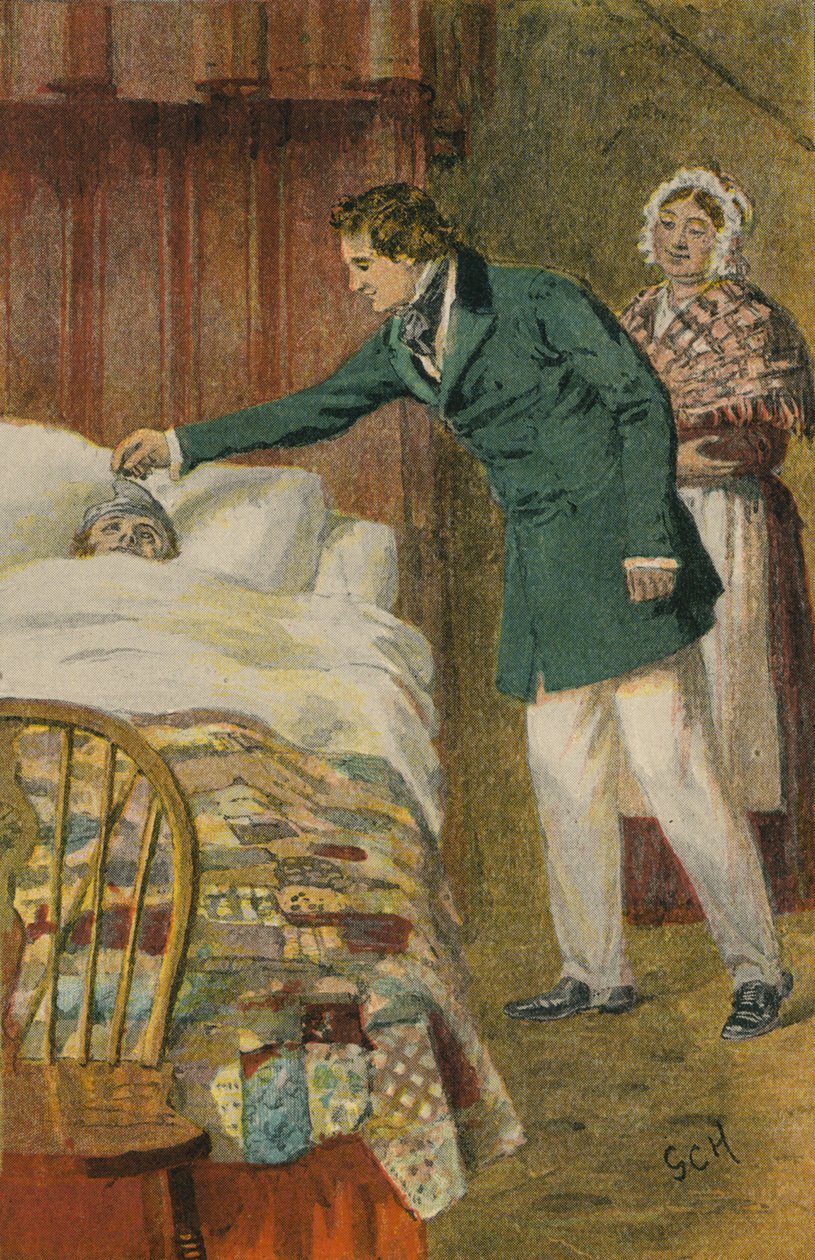 David Copperfield besucht Peggotty von Godfrey C. Hindley