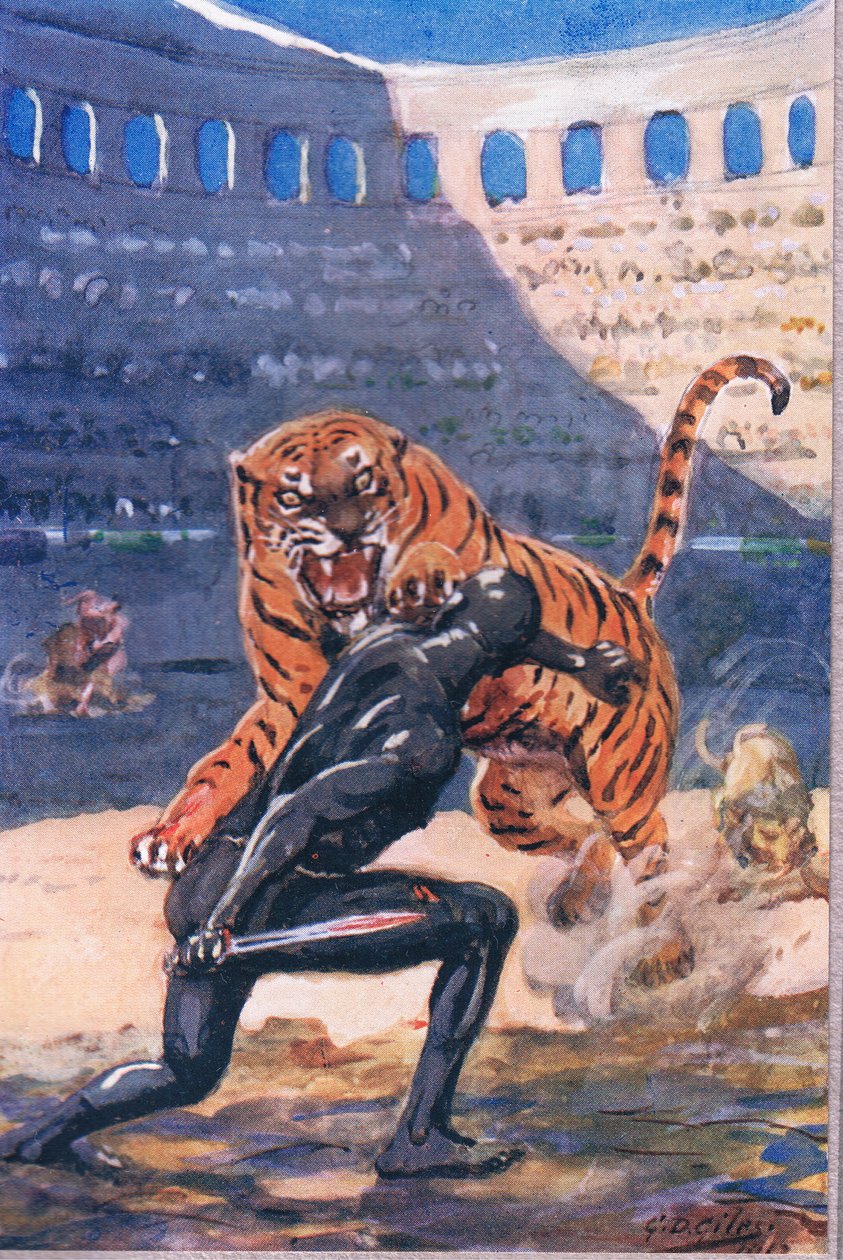 Finis Exoptatus: Einmal in Ephesus, aus Gedichte von Adam Lindsay Gordon, veröffentlicht von T. N. Foulis, 1912 von Godfrey Douglas Giles