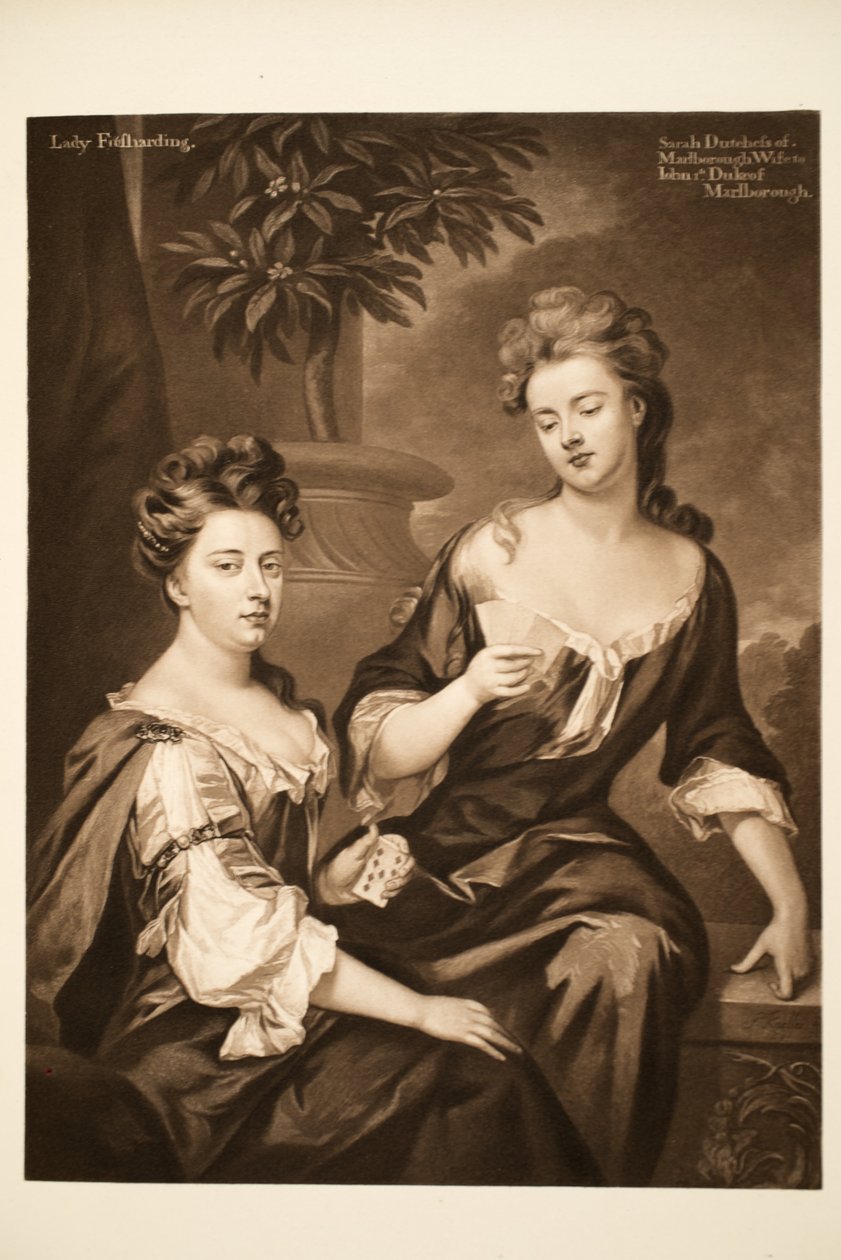 Sarah, Herzogin von Marlborough und Lady Fitzharding, veröffentlicht 1902 von Godfrey Kneller