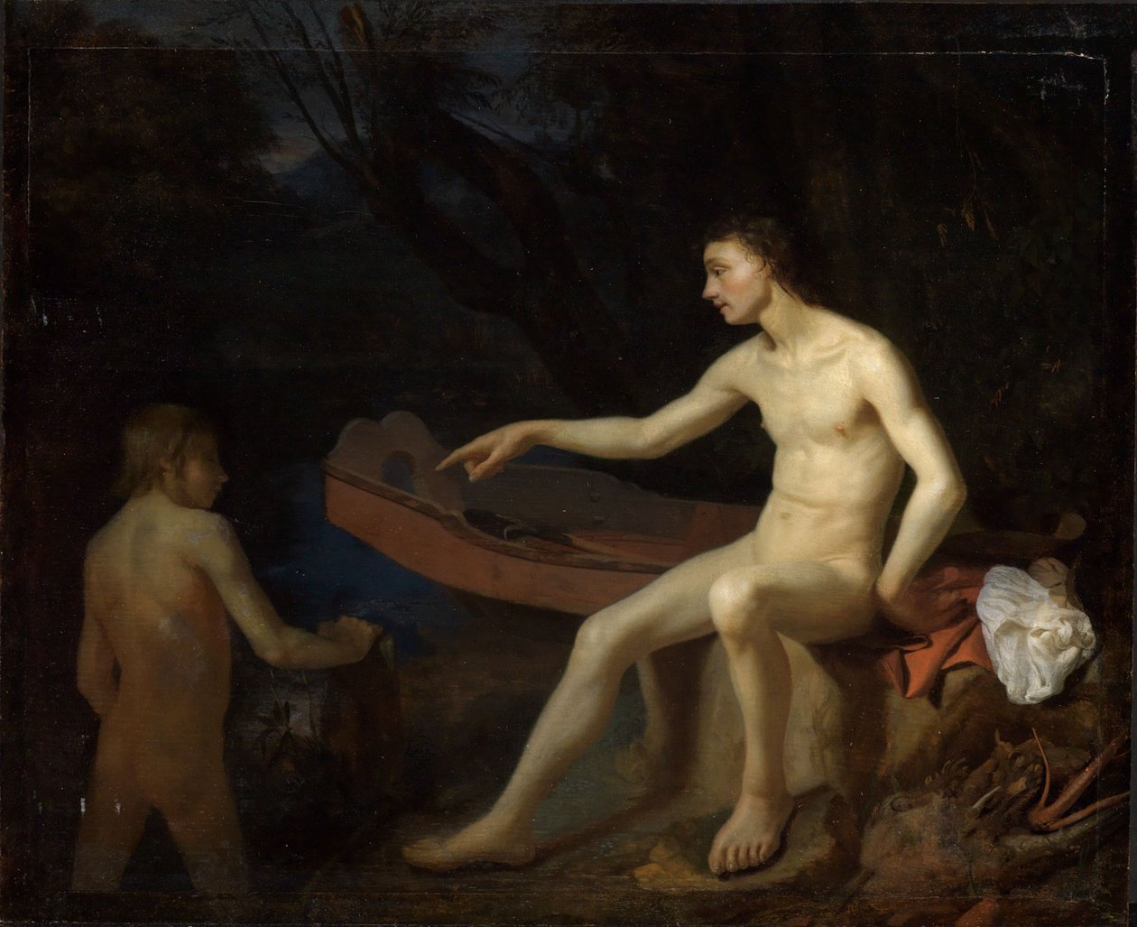 Die beiden Badenden von Godfried Schalcken