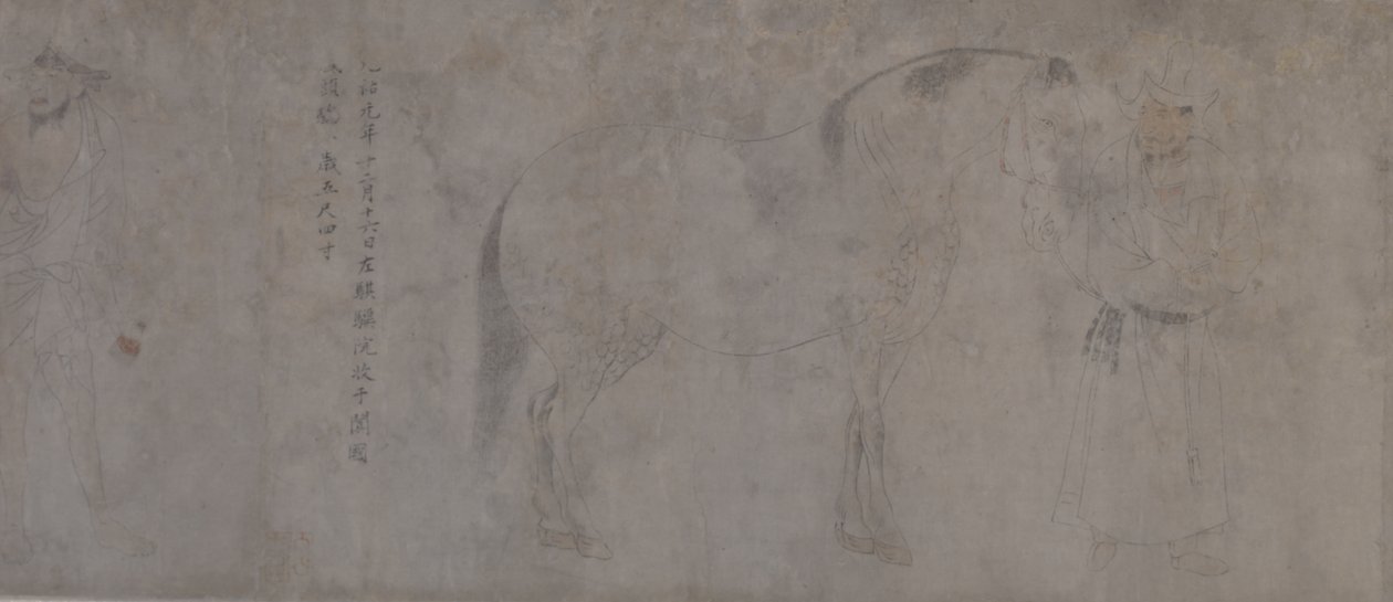 Detail von fünf Tributpferden von Gonglin Li