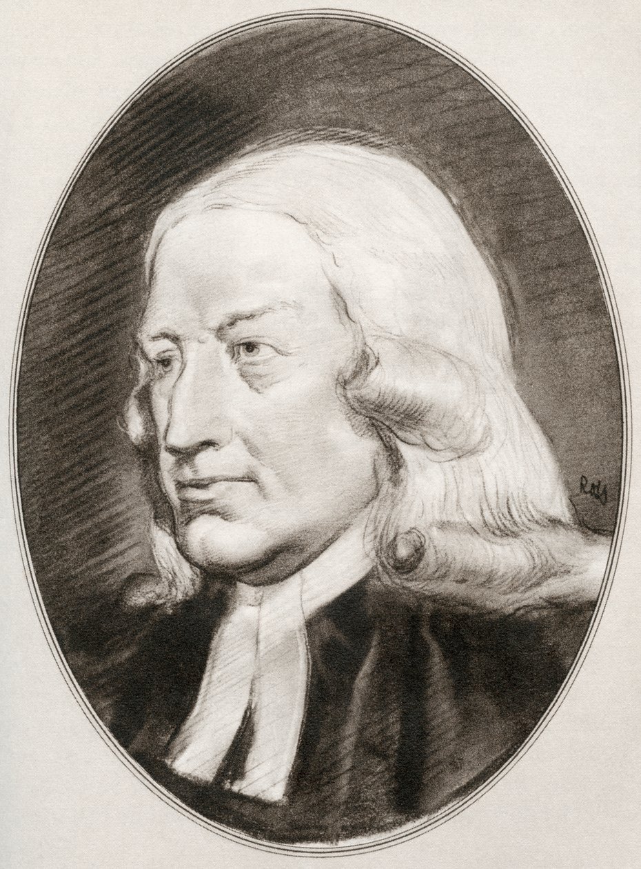 John Wesley, aus Lebende Biographien religiöser Führer von Gordon Ross