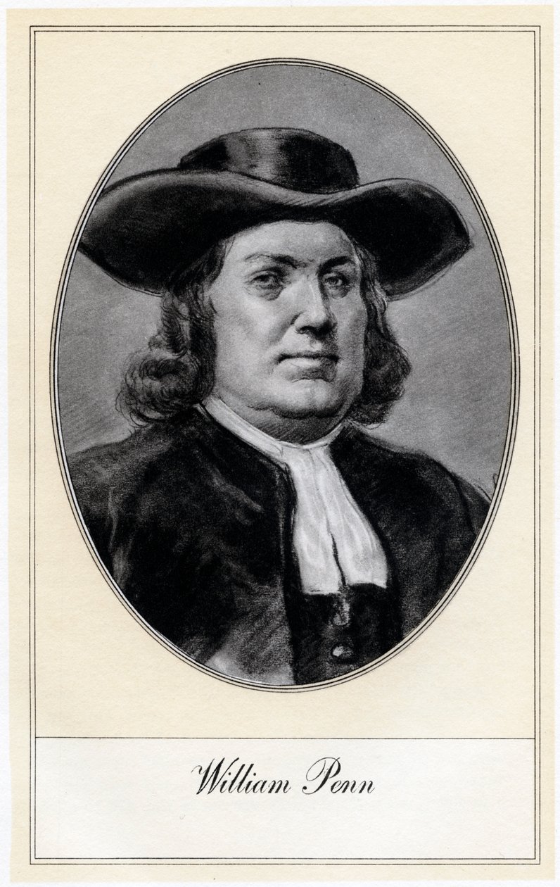 William Penn, Gründer von Pennsylvania, frühes 20. Jahrhundert von Gordon Ross