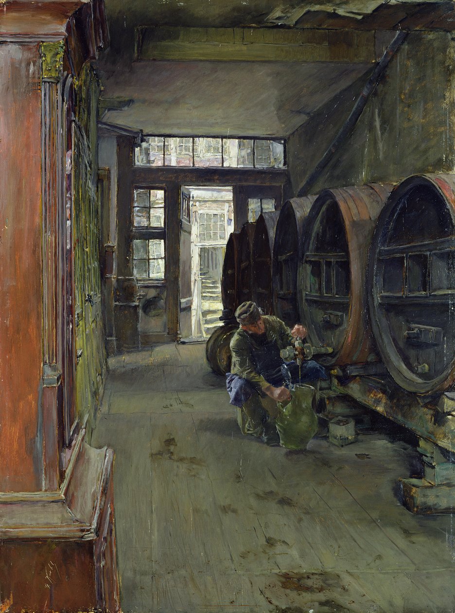 In der Essigfabrik in Hamburg, 1891 von Gotthardt Johann Kuehl