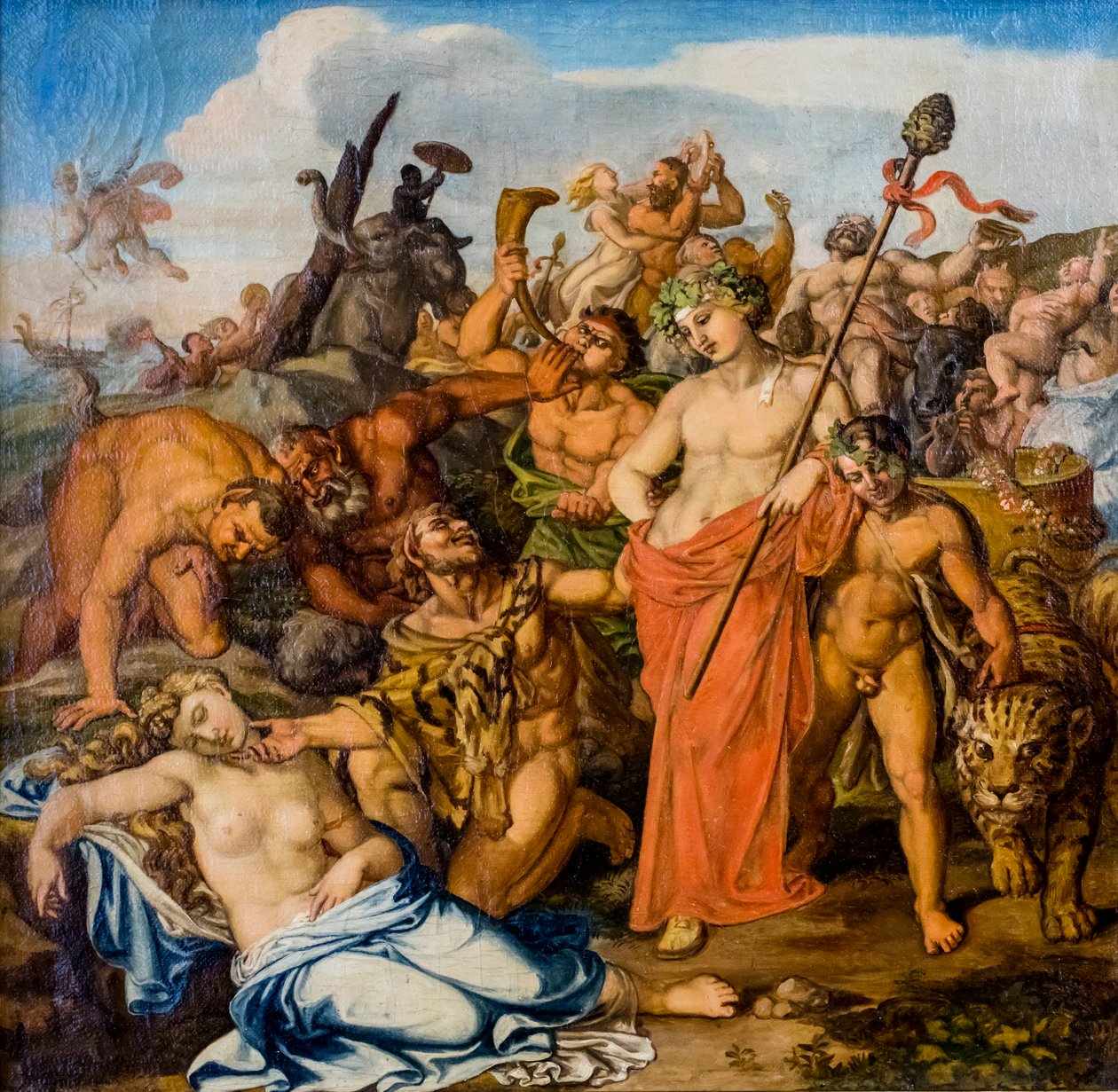 Bacchus und Ariadne von Gottlieb Schick