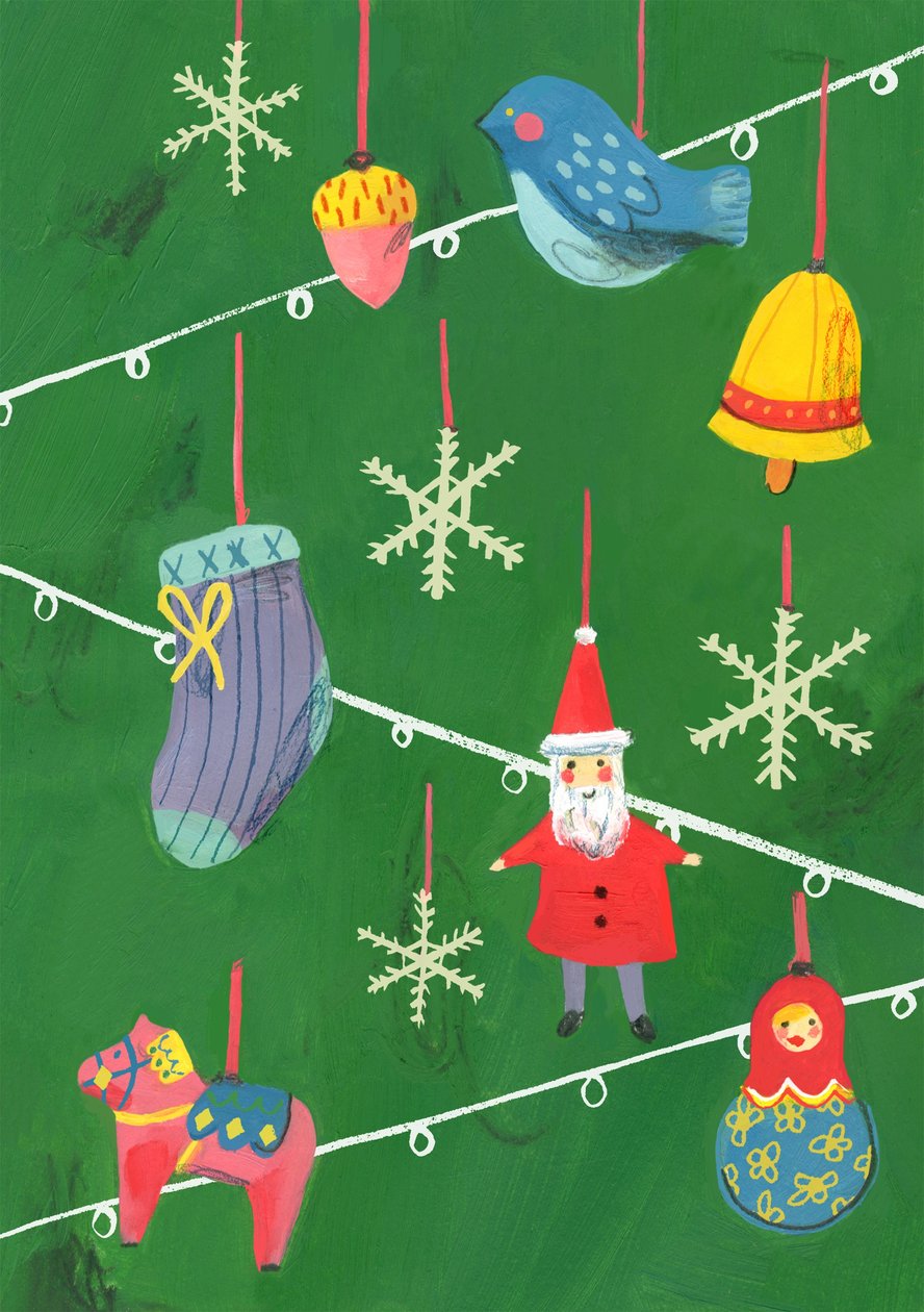 Weihnachtsschmuck, 2013 von Grace Helmer