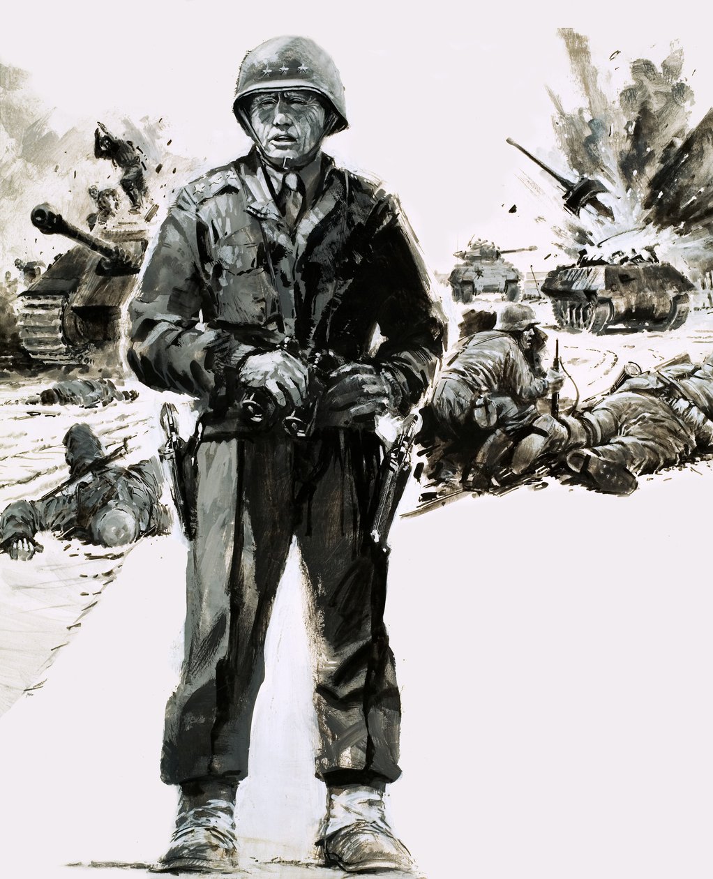 General George C. Patton von Graham Coton