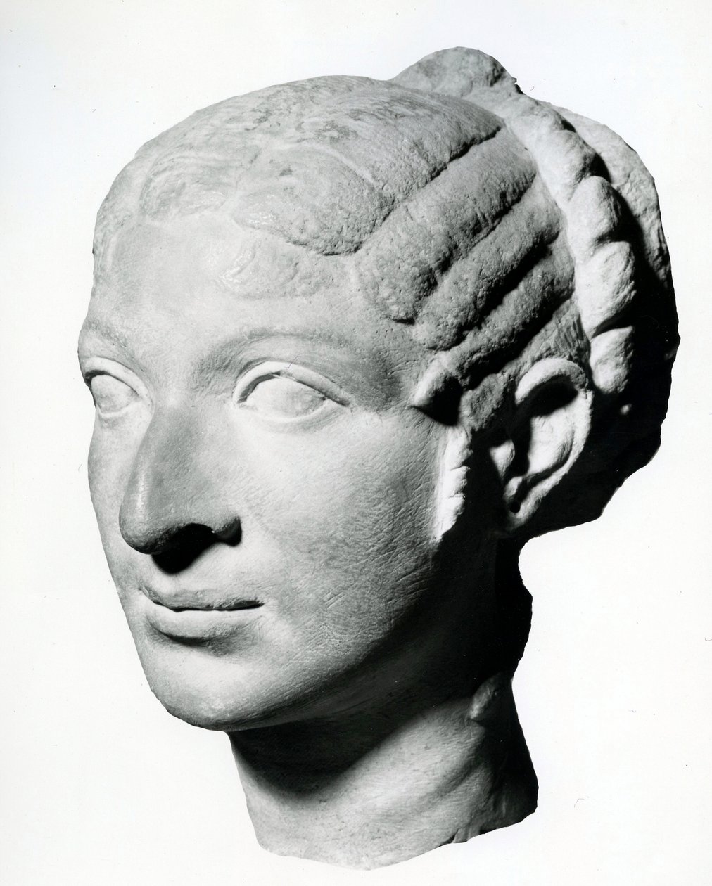 Syrische Frau, manchmal als Kleopatra identifiziert, 1. Jahrhundert v. Chr. (Skulptur) von Greek