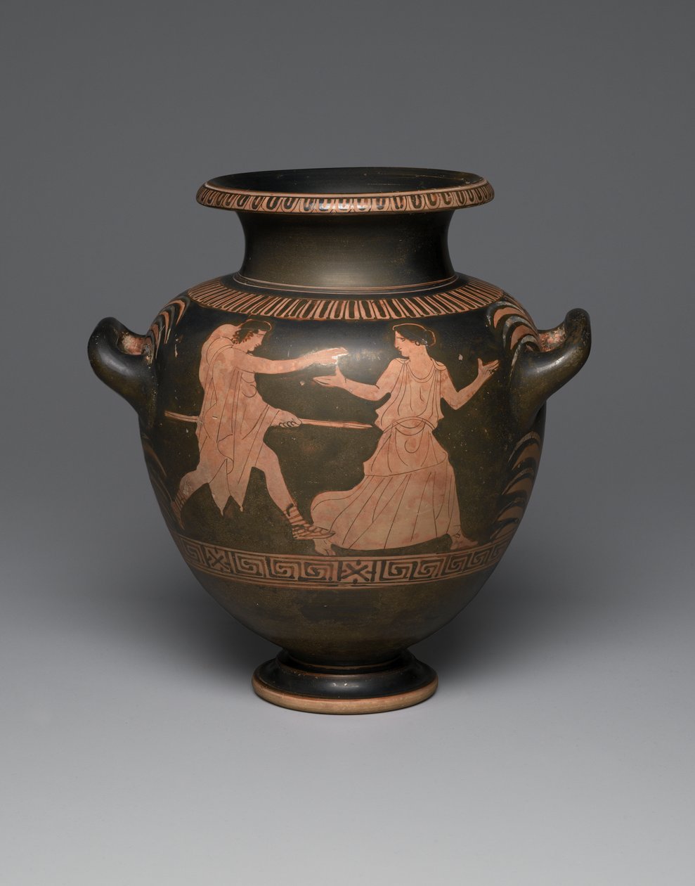 Attische rotfigurige Stamnos, 440-430 v. Chr. von Greek