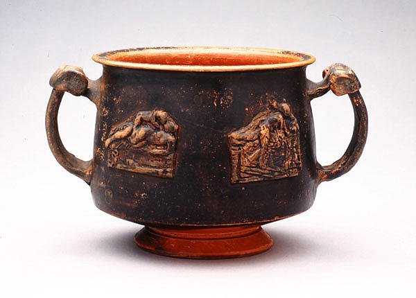 Kantharos mit Relief, gefunden in Pergamon, ca. 100 v. Chr. von Greek