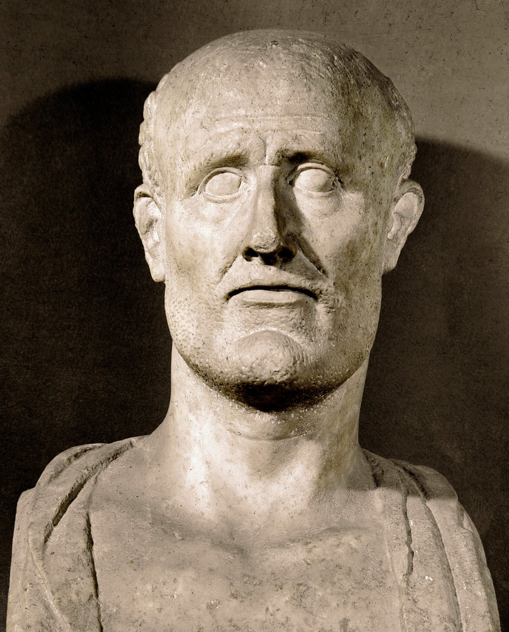 Büste von Alkibiades (450-404 v. Chr.) Staatsmann und athenischer General Rom, Musei Capitolini von Greek or Roman